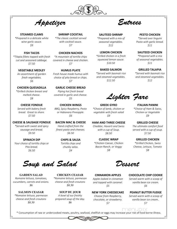 Top Shelf Martinis On Main - Vancouver, WA menu_pic