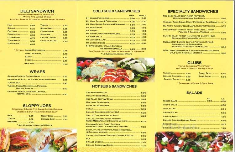 Town Deli of Cedar Grove - Cedar Grove, NJ menu_pic
