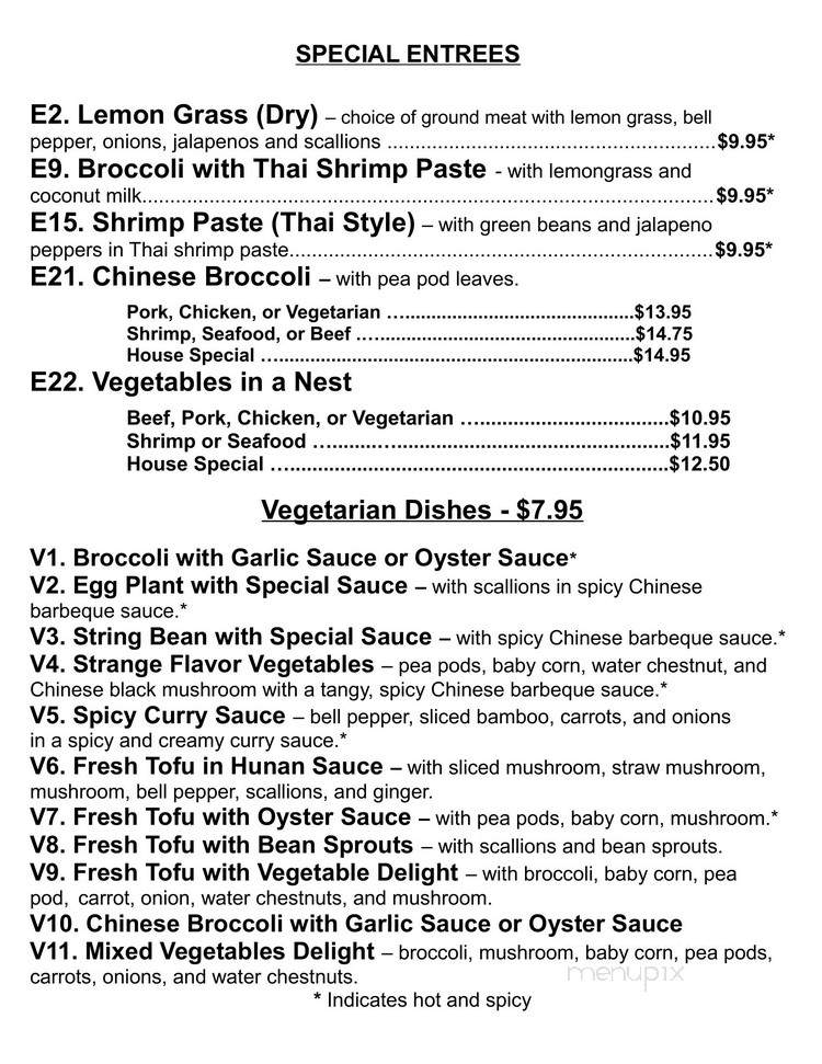 Apsara Restaurant - Fall River, MA menu_pic