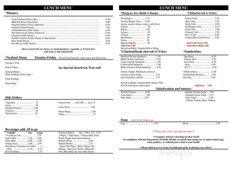 Georgia's Restaurant Inc - Central Falls, RI menu_pic
