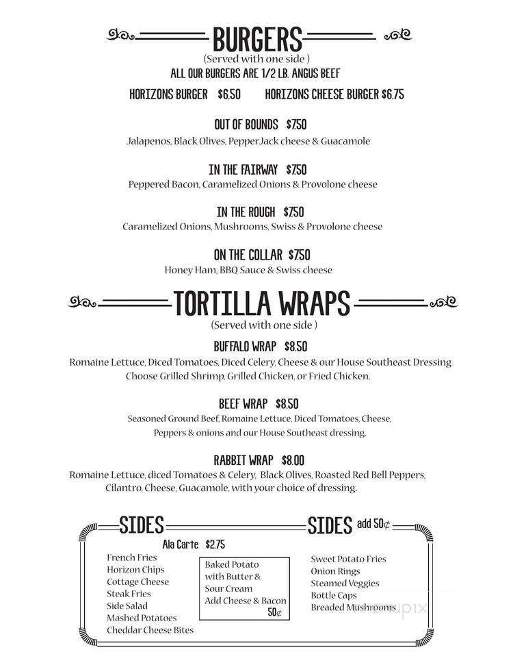 Horizons at Prairie Ridge - Erie, KS menu_pic
