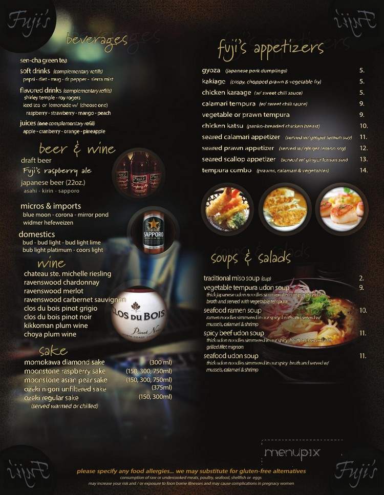Elusive Trout Pub - Sandy, OR menu_pic