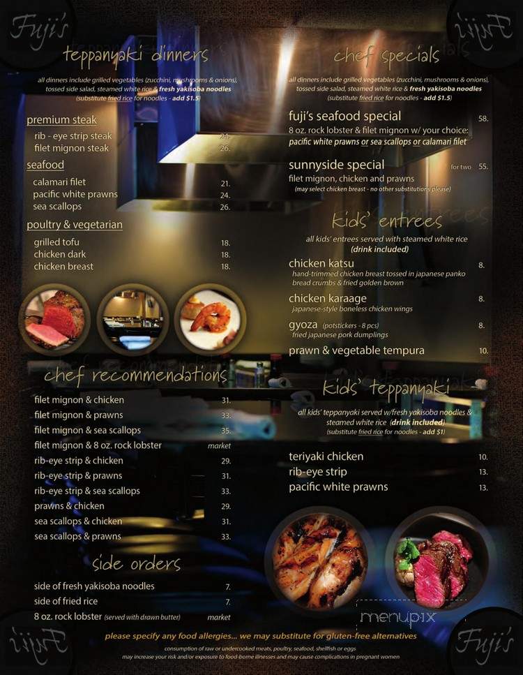 Elusive Trout Pub - Sandy, OR menu_pic