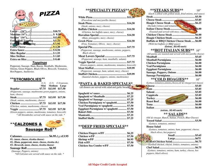 Frank's Pizzeria - Kresgeville, PA