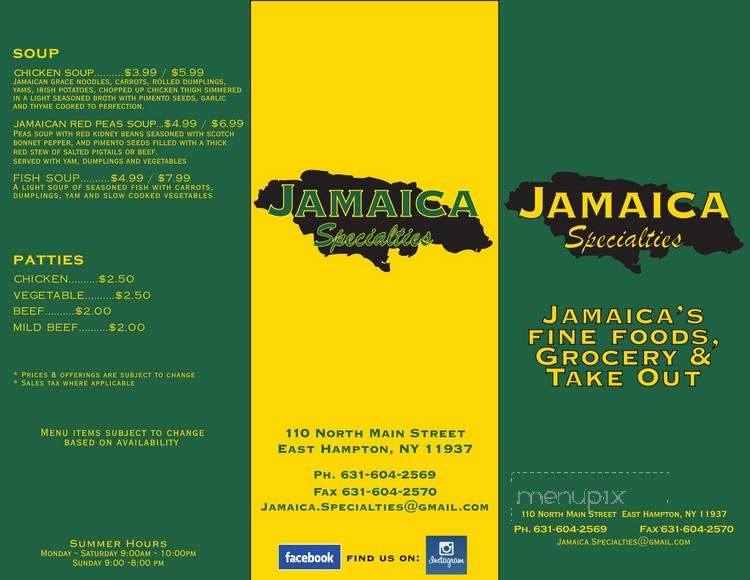 Jamaica Specialties - East Hampton, NY
