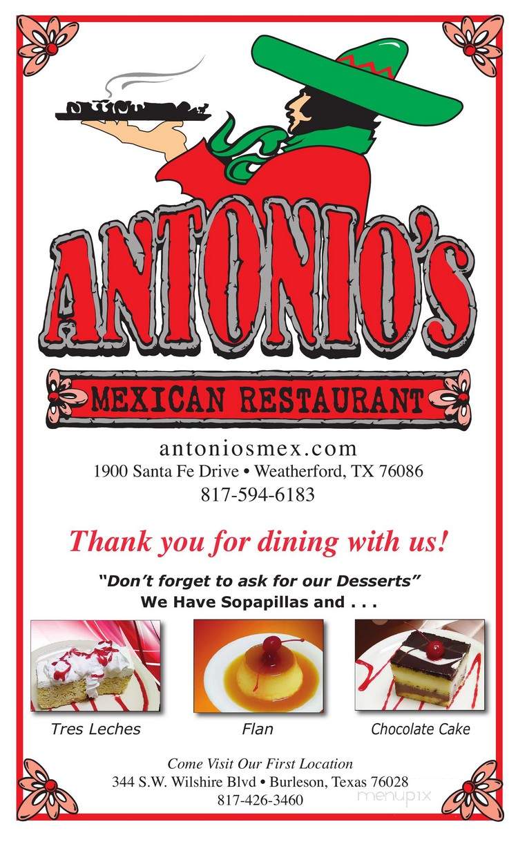 Antonio's - Weatherford, TX