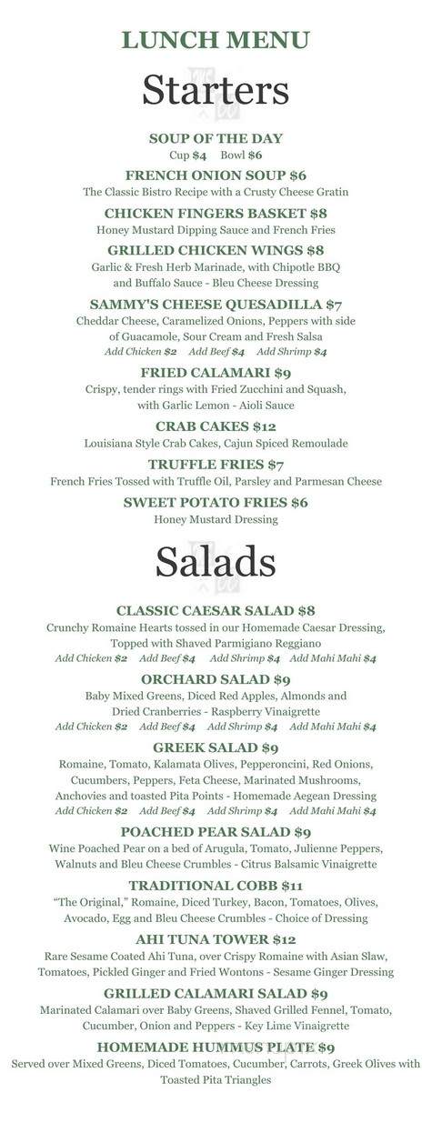 Miami Shores Country Club - Miami, FL menu_pic
