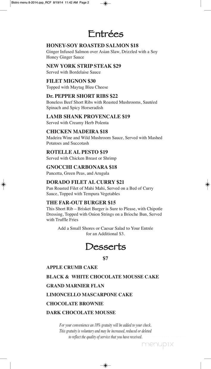 Miami Shores Country Club - Miami, FL menu_pic
