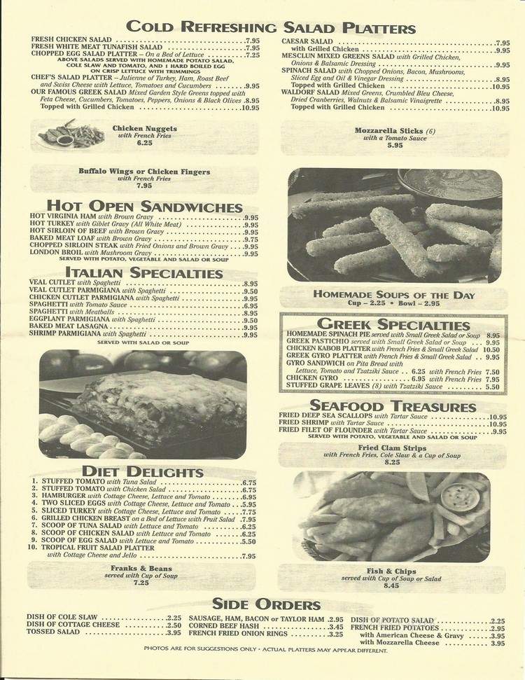 Peppercorn Restaurant - Summit, NJ menu_pic