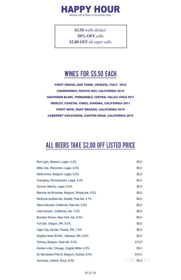 Chops City Grill - Bonita Springs, FL menu_pic