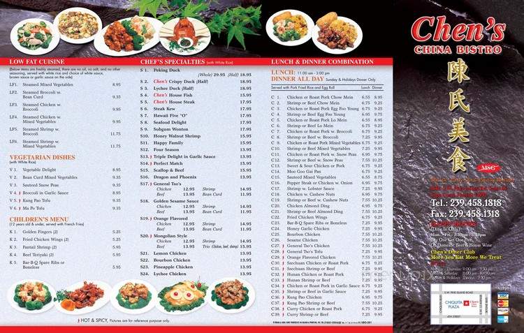 Chen's China Bistro - Cape Coral, FL