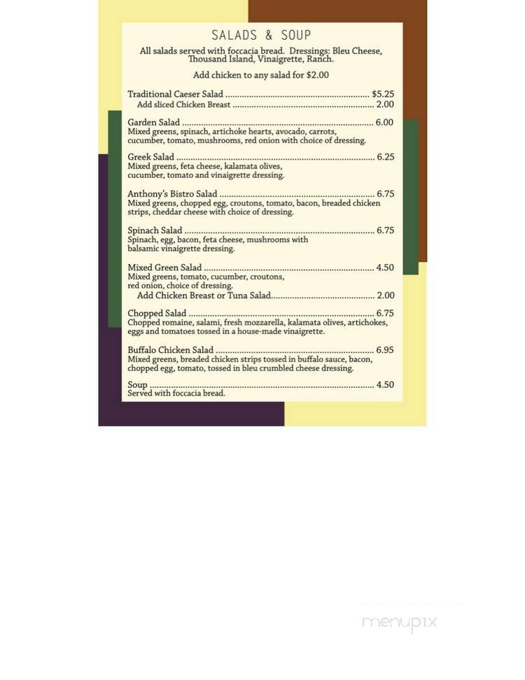 3rd and U Cafe - Davis, CA menu_pic