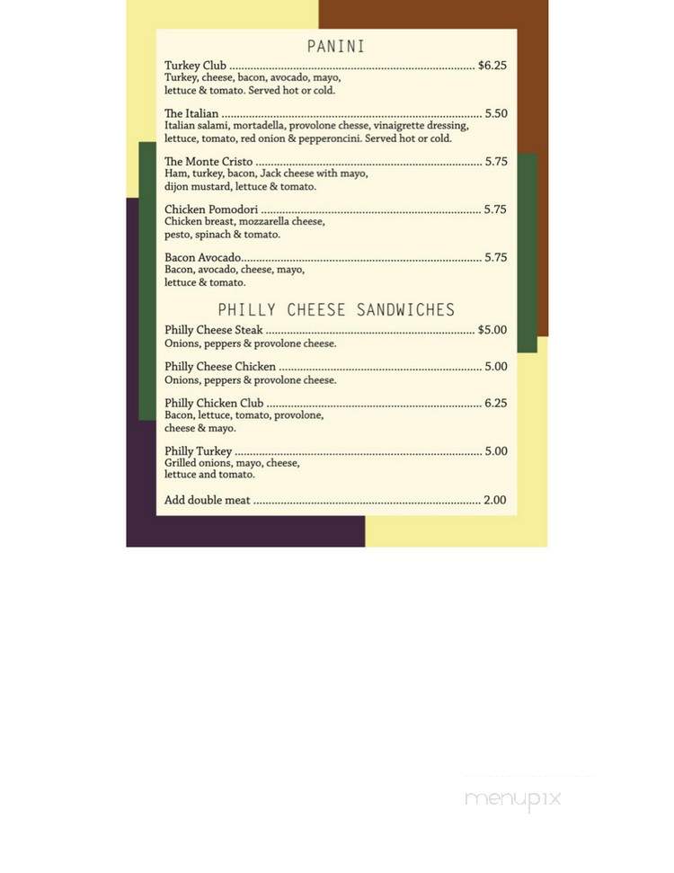 3rd and U Cafe - Davis, CA menu_pic