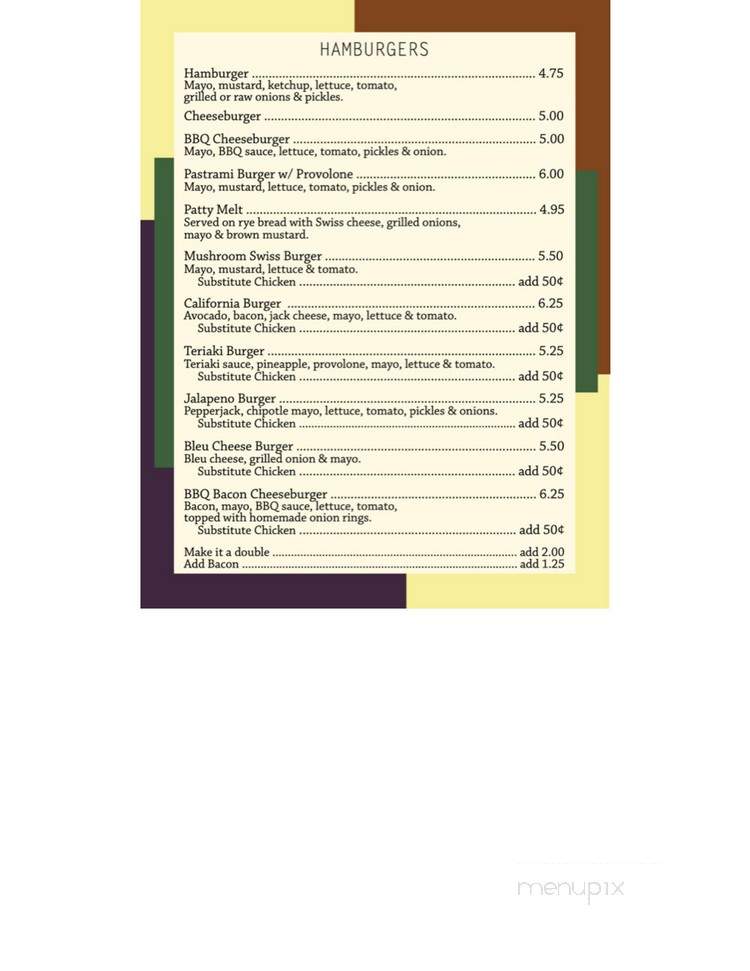 3rd and U Cafe - Davis, CA menu_pic