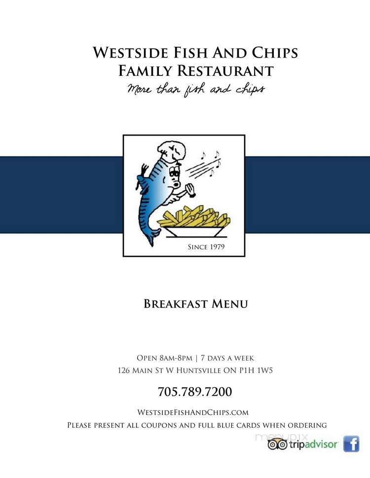 West Side Fish & Chips - Huntsville, ON menu_pic