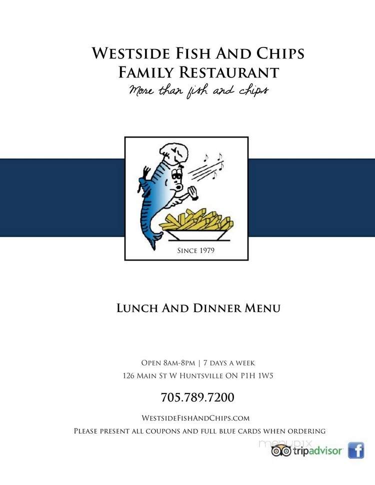 West Side Fish & Chips - Huntsville, ON menu_pic
