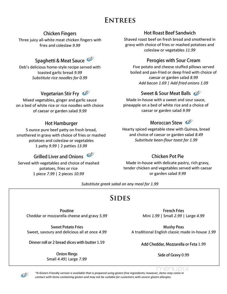 West Side Fish & Chips - Huntsville, ON menu_pic