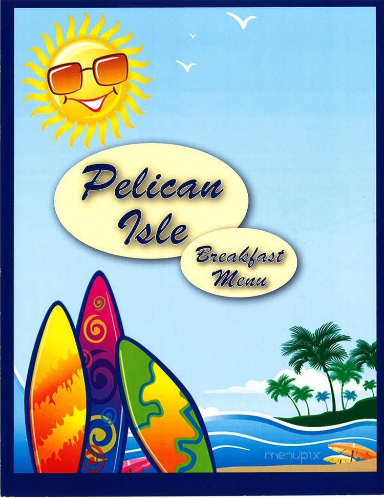 Pelican Isle - Huntington Beach, CA menu_pic