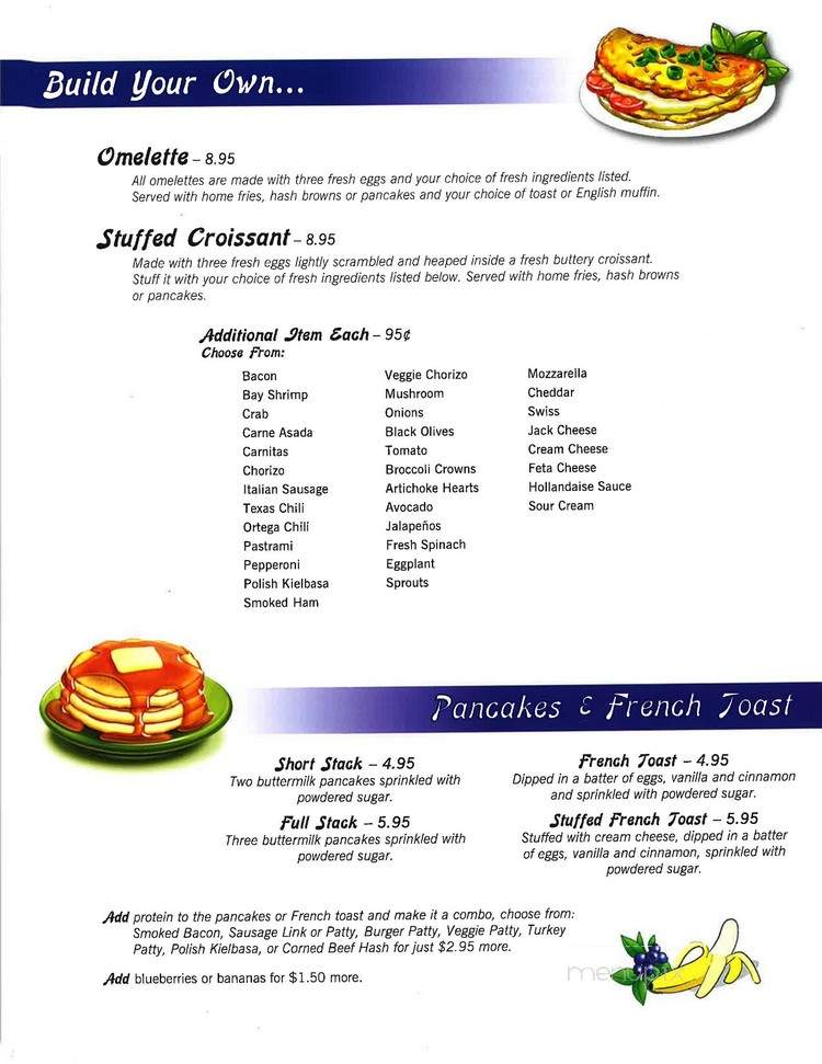 Pelican Isle - Huntington Beach, CA menu_pic