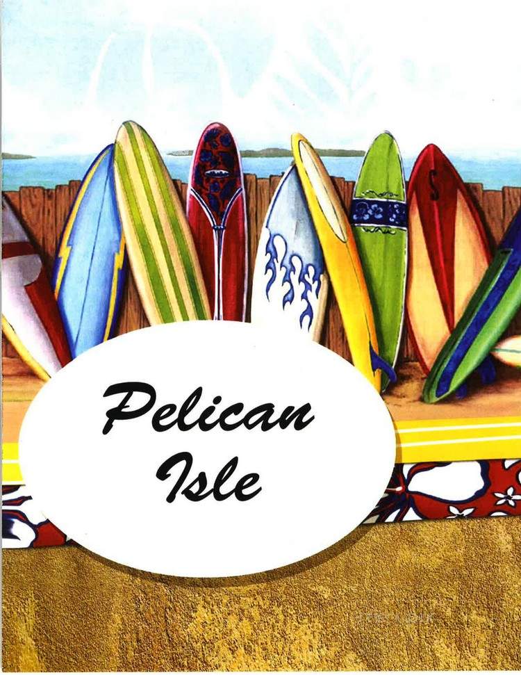 Pelican Isle - Huntington Beach, CA menu_pic
