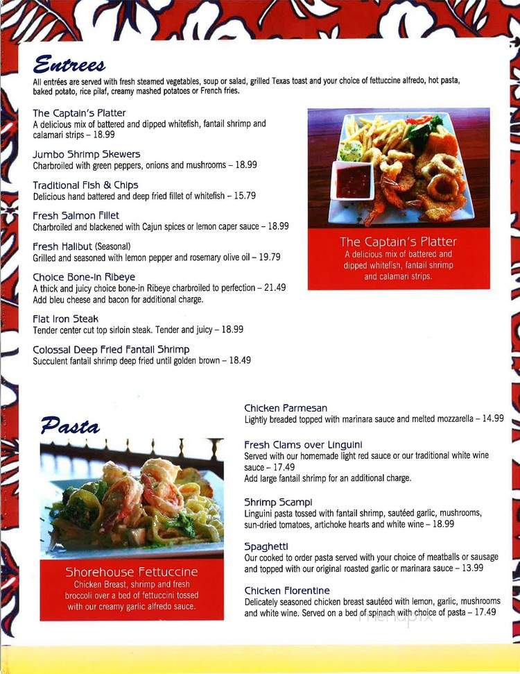 Pelican Isle - Huntington Beach, CA menu_pic
