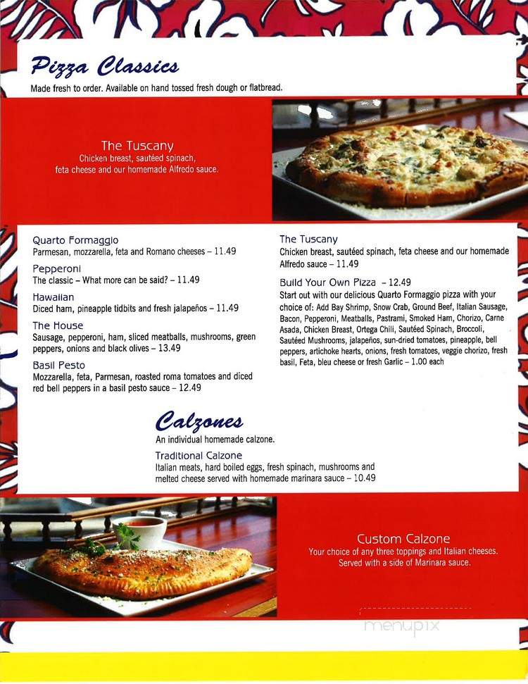 Pelican Isle - Huntington Beach, CA menu_pic