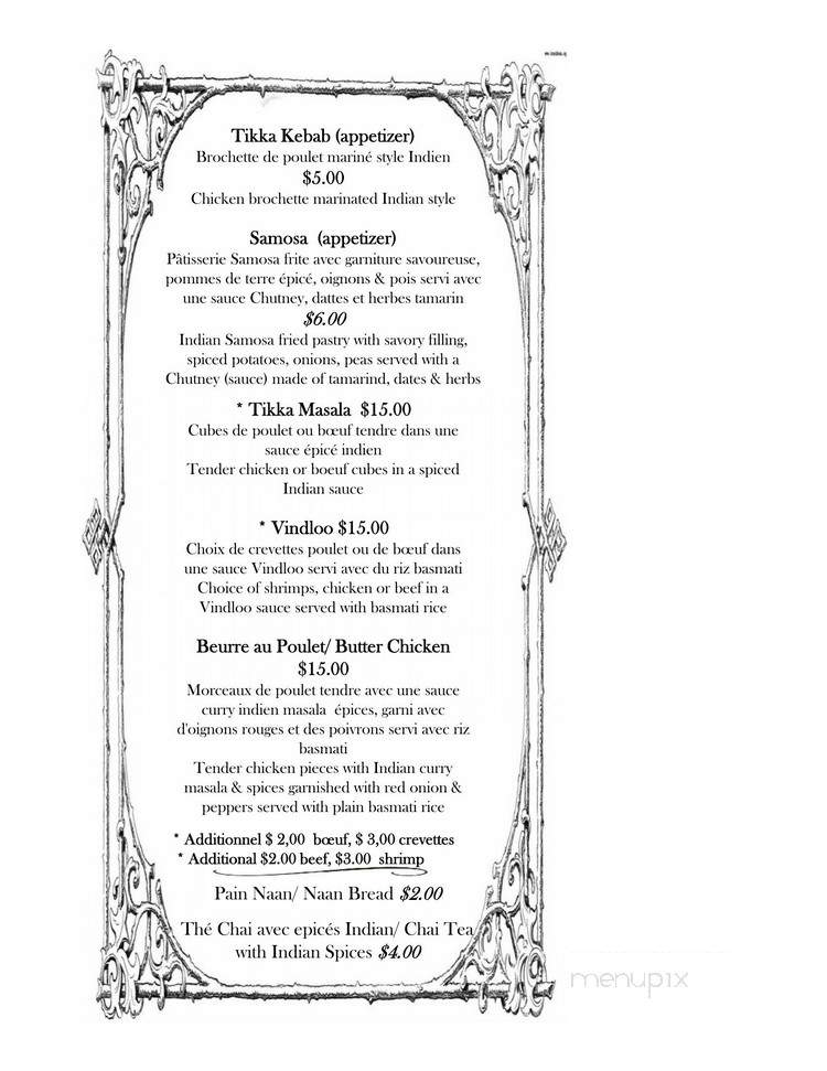 Restaurant Venezia - Saint-Laurent, QC menu_pic