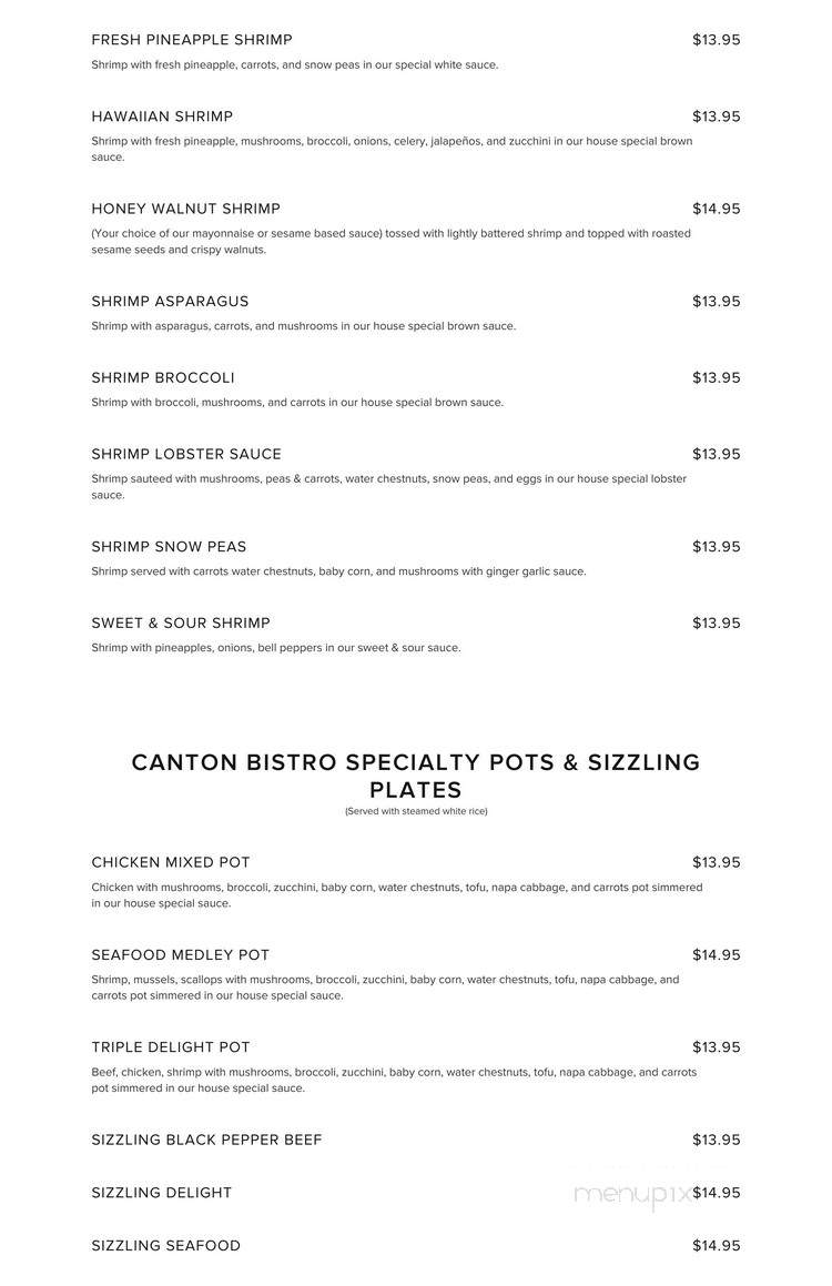 Canton Bistro - La Quinta, CA