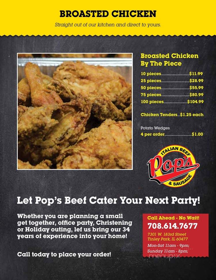 Mickey's Drive Up - Tinley Park, IL menu_pic