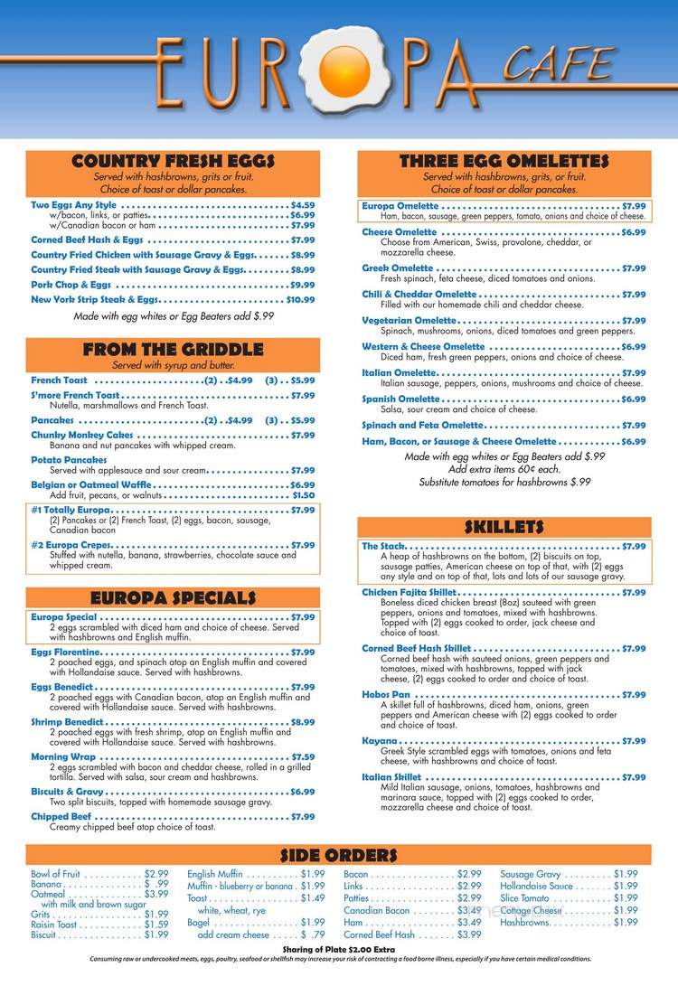 Europa Cafe - Largo, FL