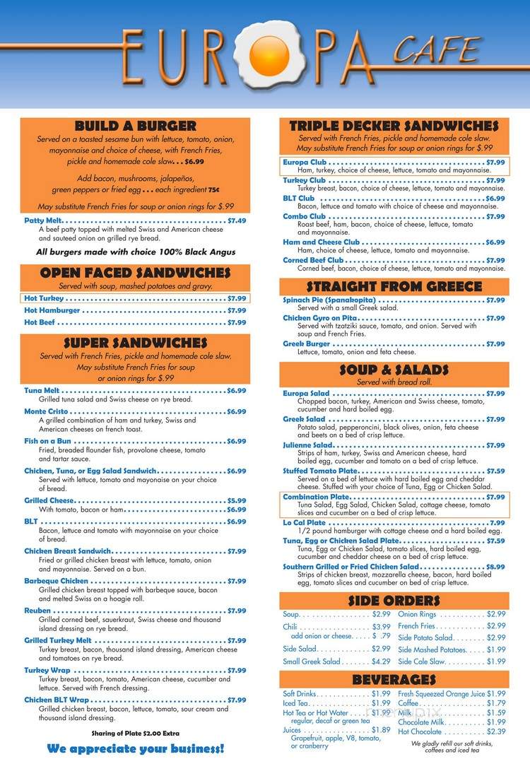 Europa Cafe - Largo, FL