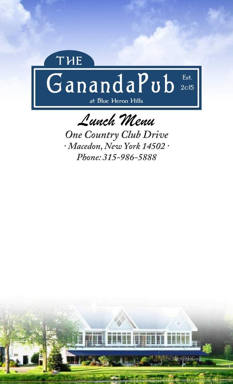 The Gananda Pub - Blue Hills - Macedon, NY