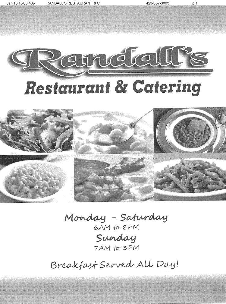 Randall's Restaurant - Church Hill, TN