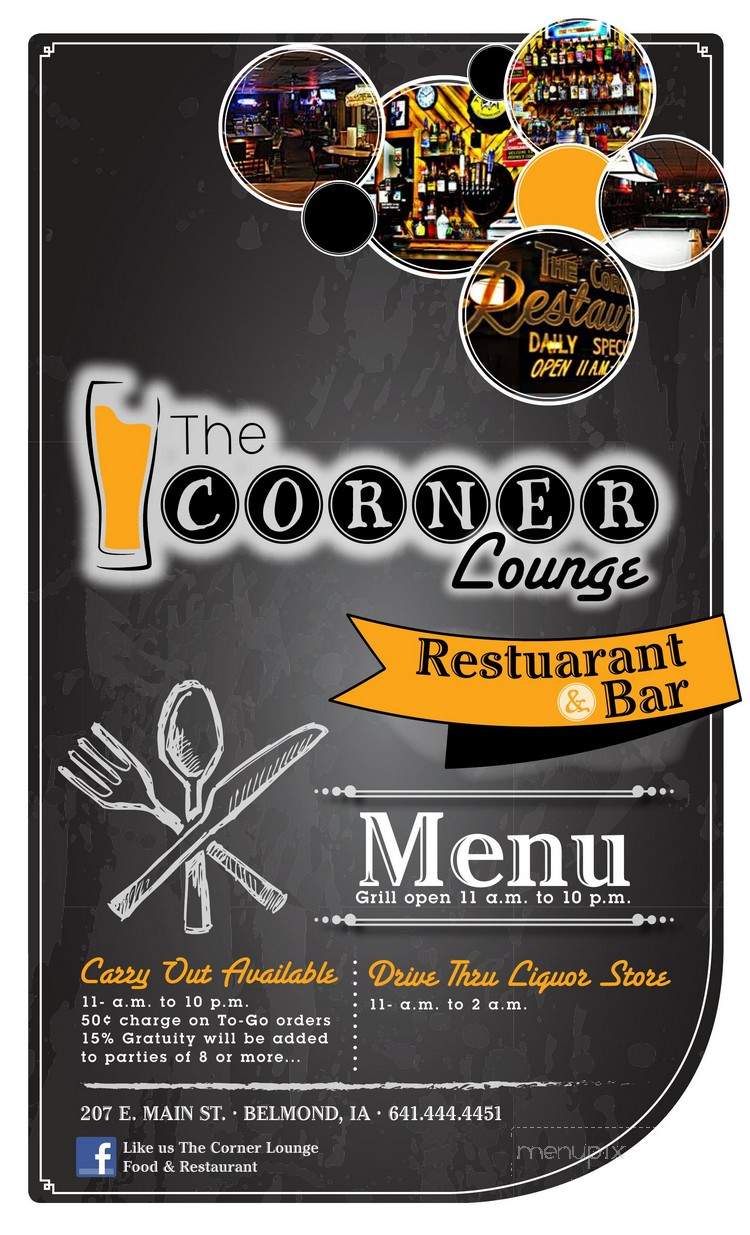 The Corner Restaurant & Lounge - Belmond, IA