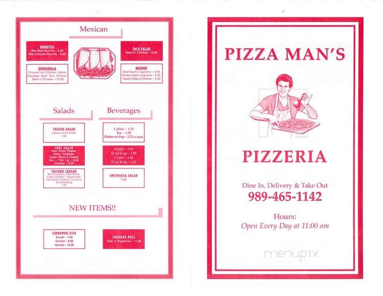 Pizza Man - Coleman, MI