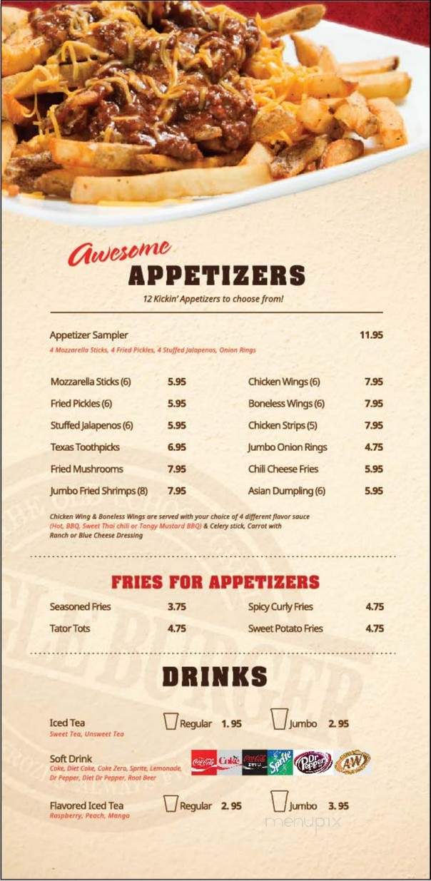 Jungle Burger - McKinney, TX menu_pic