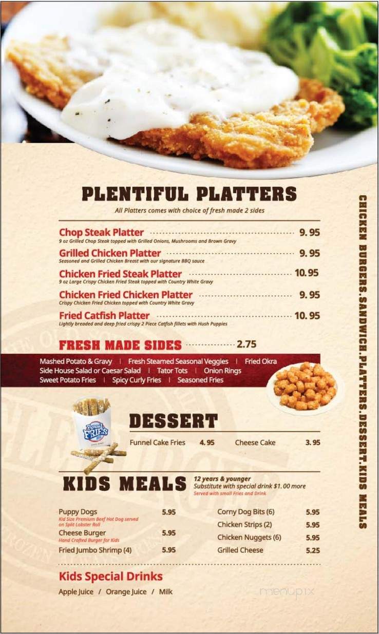 Jungle Burger - McKinney, TX menu_pic