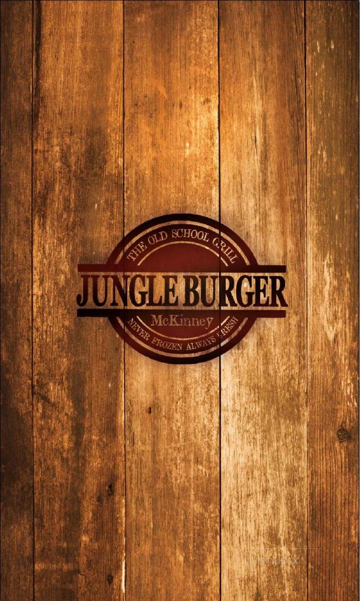 Jungle Burger - McKinney, TX menu_pic