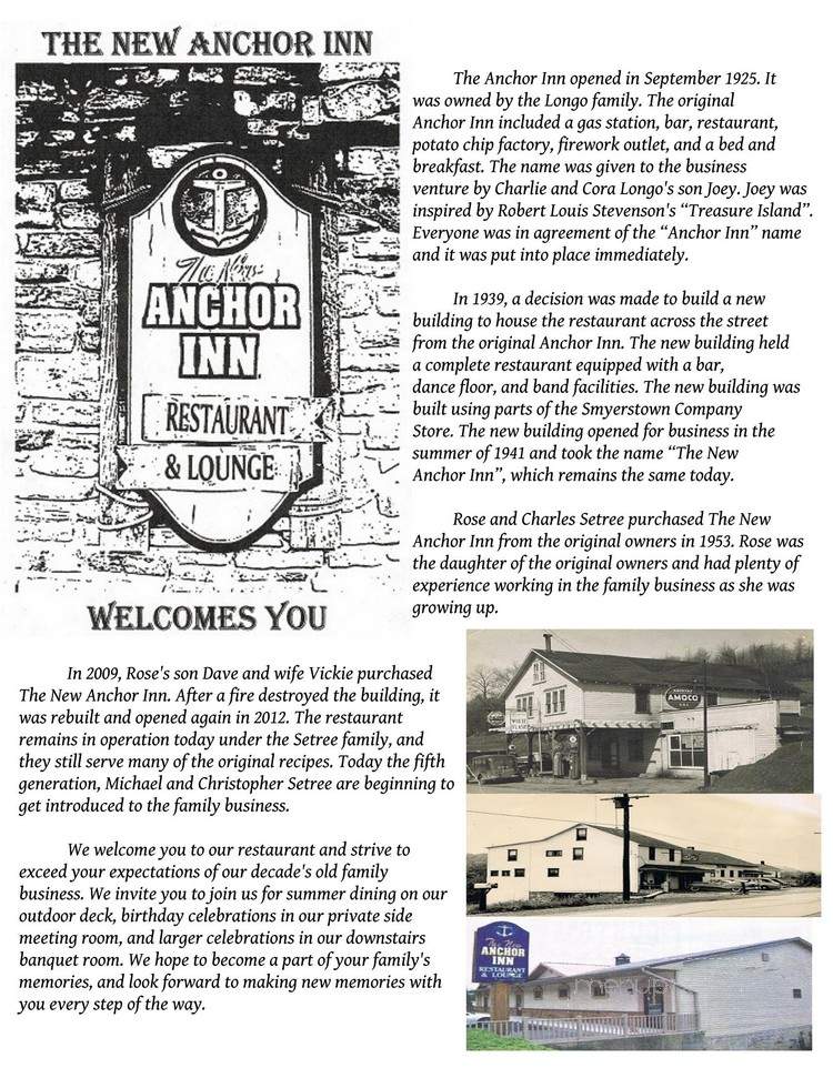 New Anchor Inn - Punxsutawney, PA