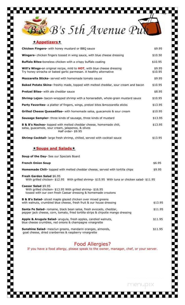 B & B's 5th Avenue Pub - Pelham, NY