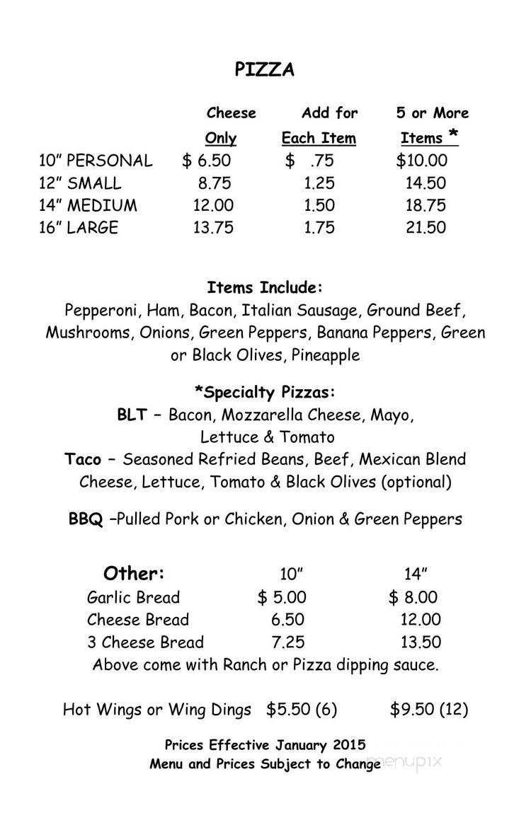Bare Bones Barbq & Pizza - Bay City, MI menu_pic