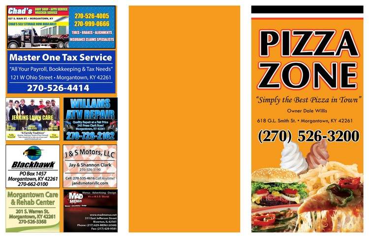 Pizza Zone - Morgantown, KY menu_pic