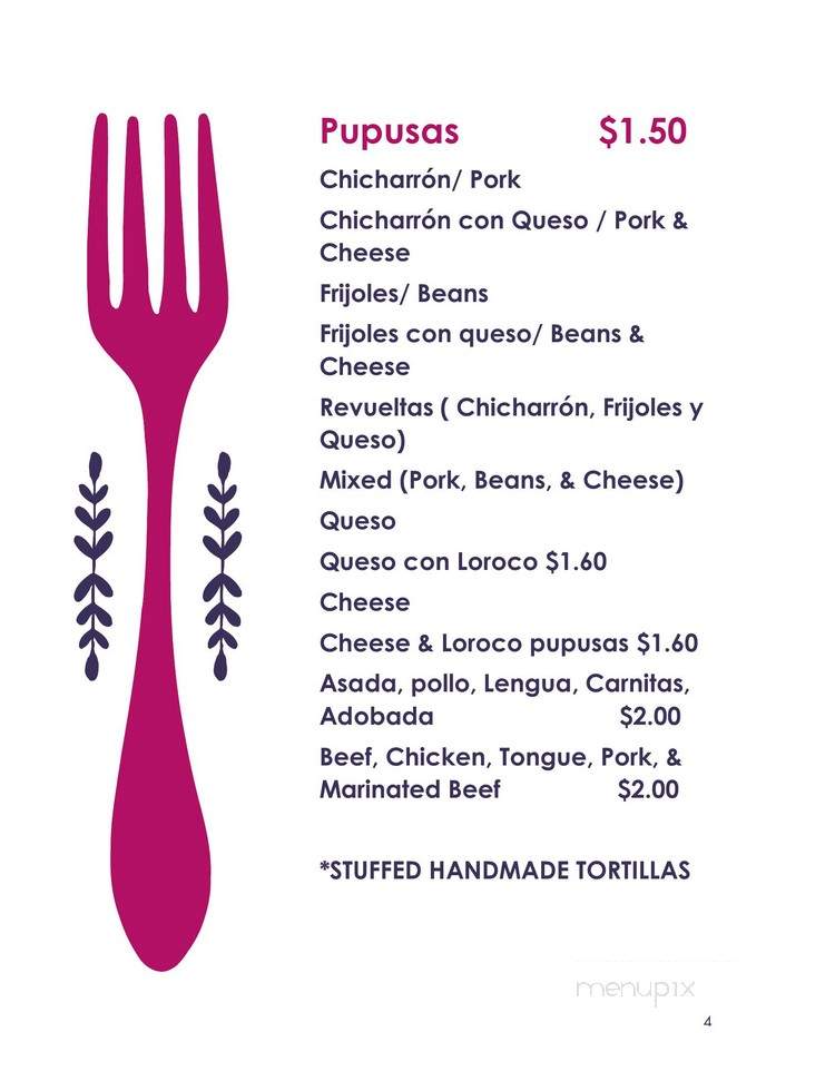 Los Izotes Restaurant - Lenoir, NC menu_pic