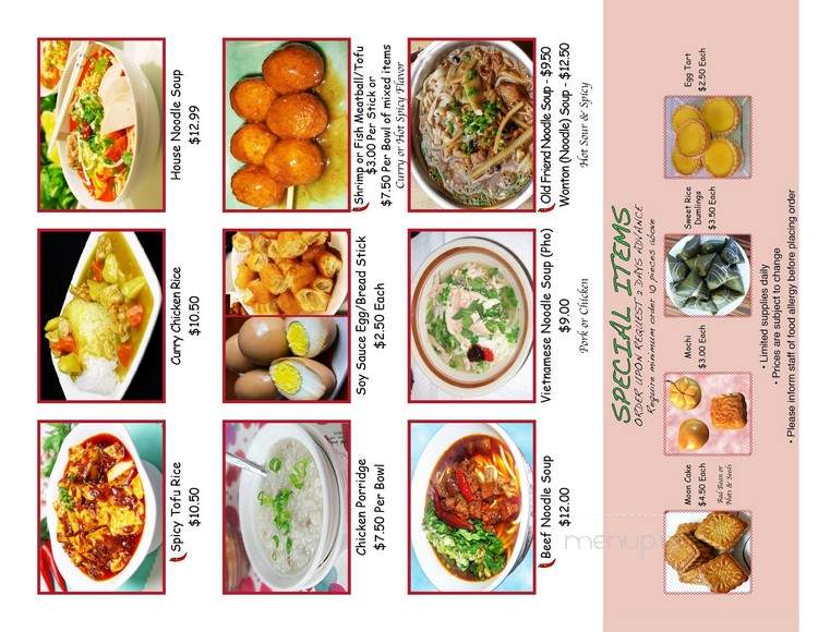 Lemon Tree Cafe - Juneau, AK menu_pic