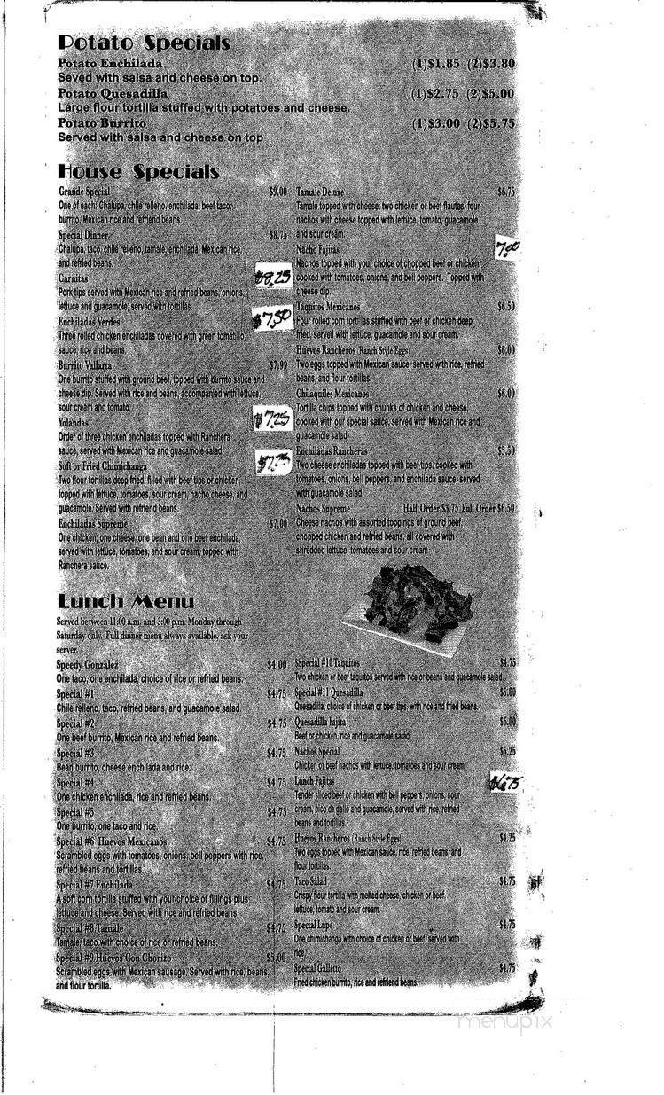 Los Portales - Hillsboro, MO menu_pic