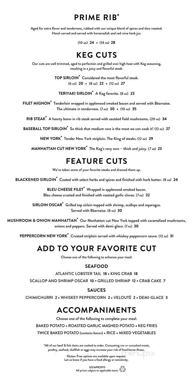Hachi Express - Central, SC menu_pic