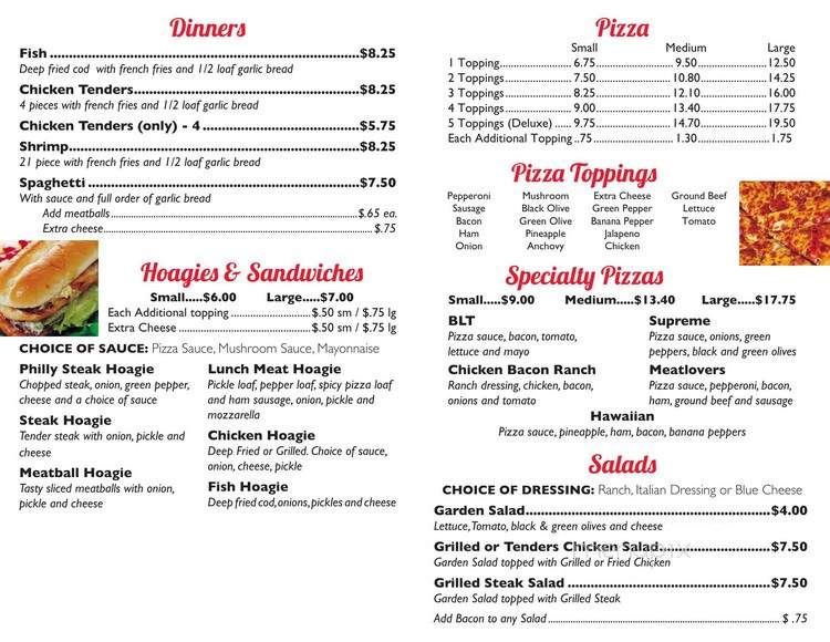 Angilo's Pizza - Covington, KY menu_pic