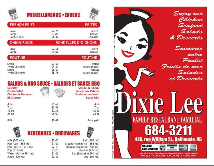Dixie Lee Chicken - Dalhousie, NB
