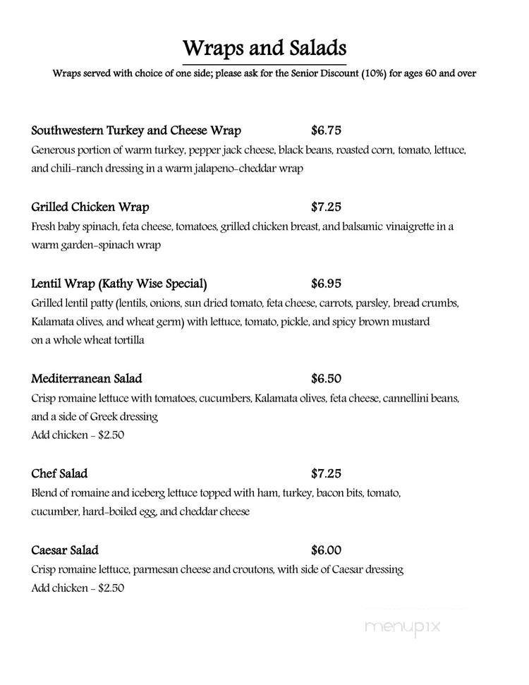Harold Waite Pancake & Steak - Waco, TX menu_pic