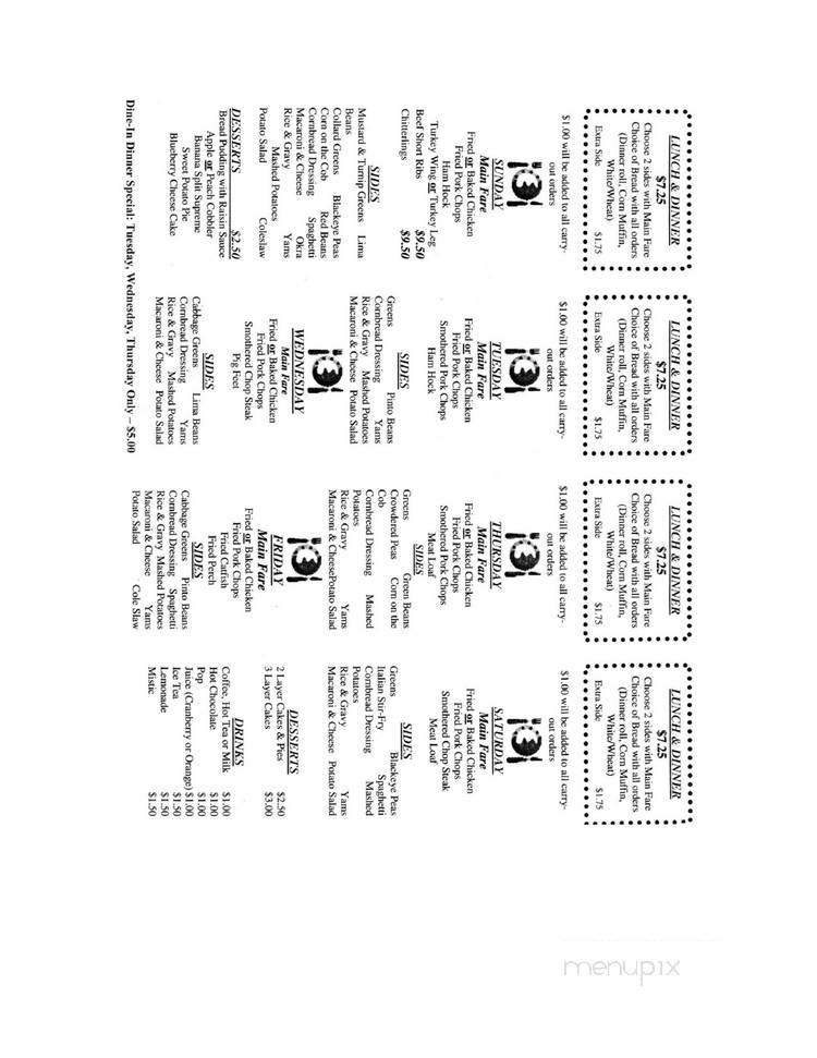 Soul Food Unlimited - Chicago, IL menu_pic